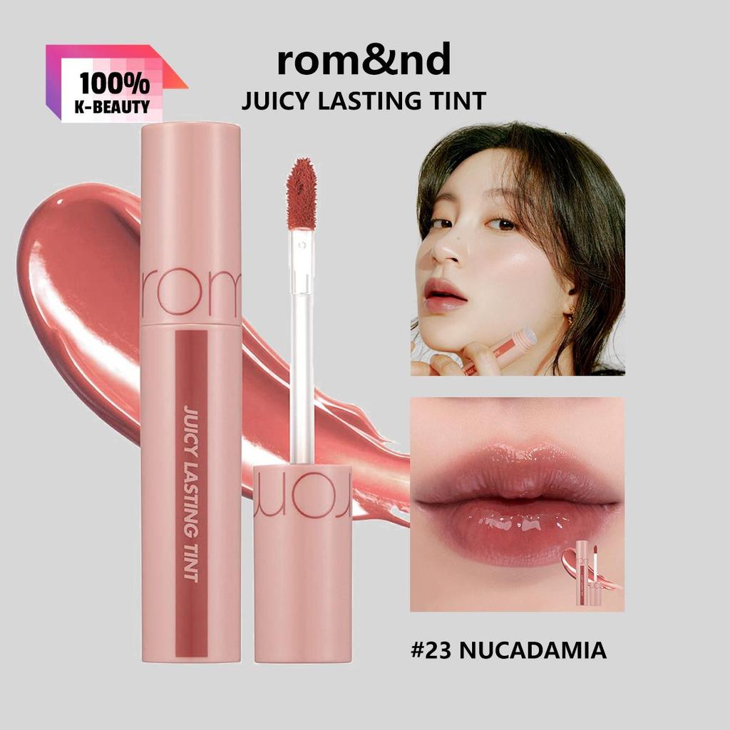 Rom&nd Juicy Lasting Tint - Стойкий, Сочный Финиш, Легкий K-Beauty Тинт для Губ (5.5g)