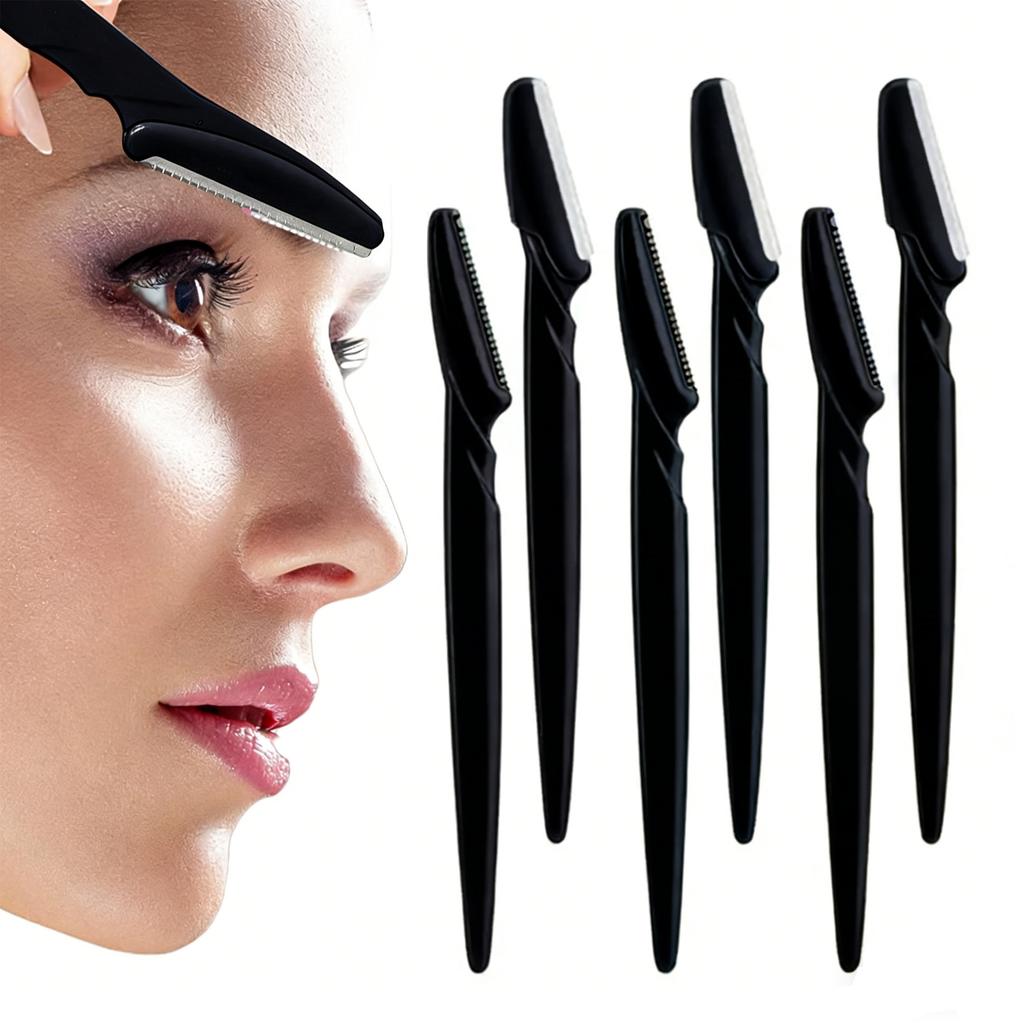 5 Stück/10 Stück/20 Stück/40 Stück Augenbrauentrimmer, Gesichtsrasierer, Haarentfernungswerkzeug, Kratzfeste Augenbrauenklinge in Dose, Beauty-Werkzeug