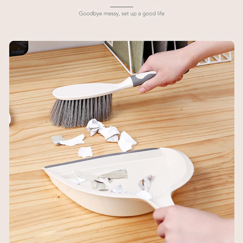 Cleaning Set Mini Broom Dustpan Combination Set Small Brush Dust Shovel Household Cleaning Tool