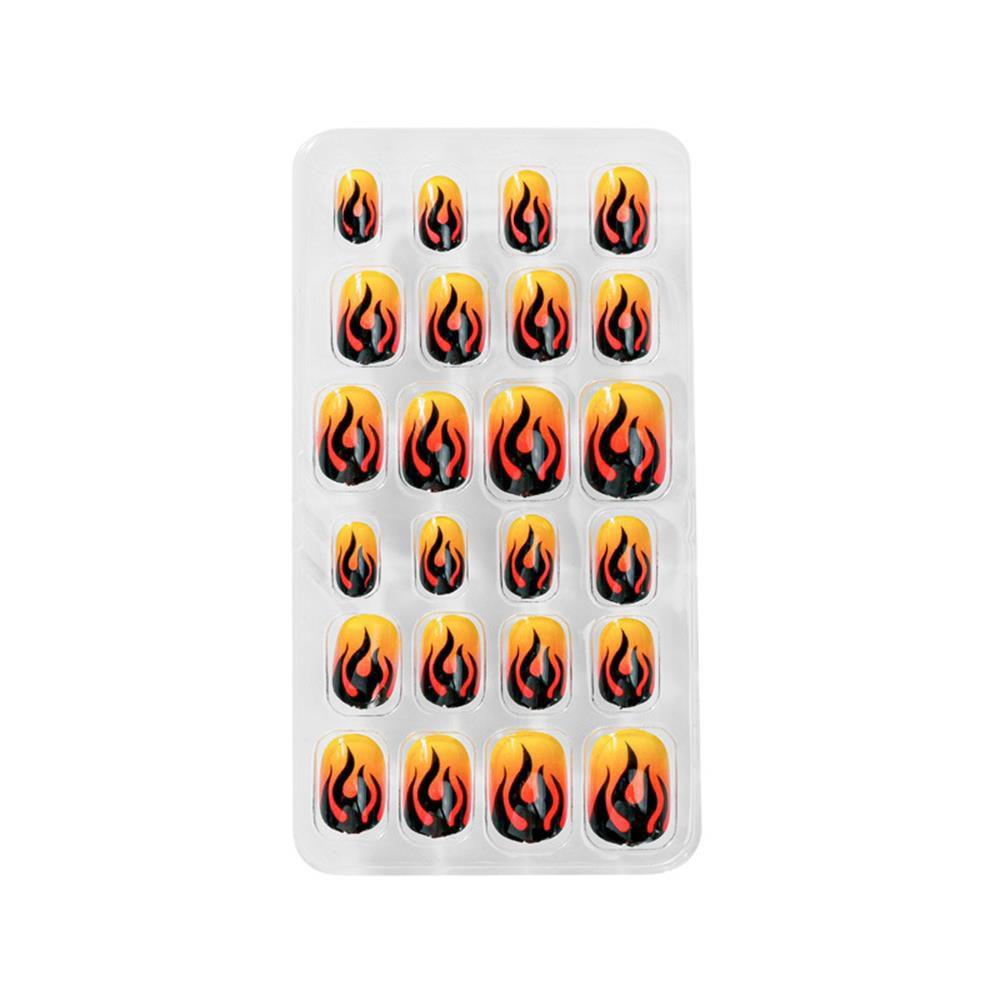 Acrylic Detachable Nails Art Stick On Nails Press On Nails False Nail Tips Full Cover Fake Nails