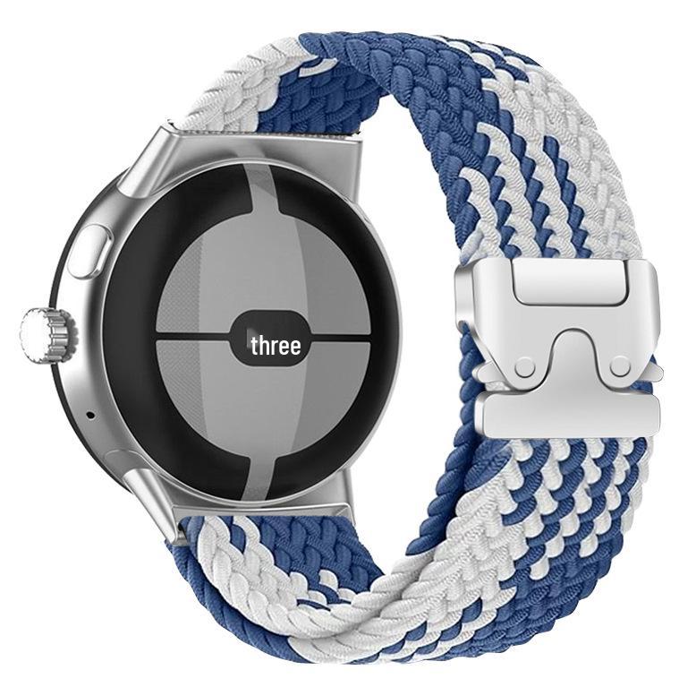 Плетеный нейлоновый ремешок для часов Paracord для Google 41MM/45MM