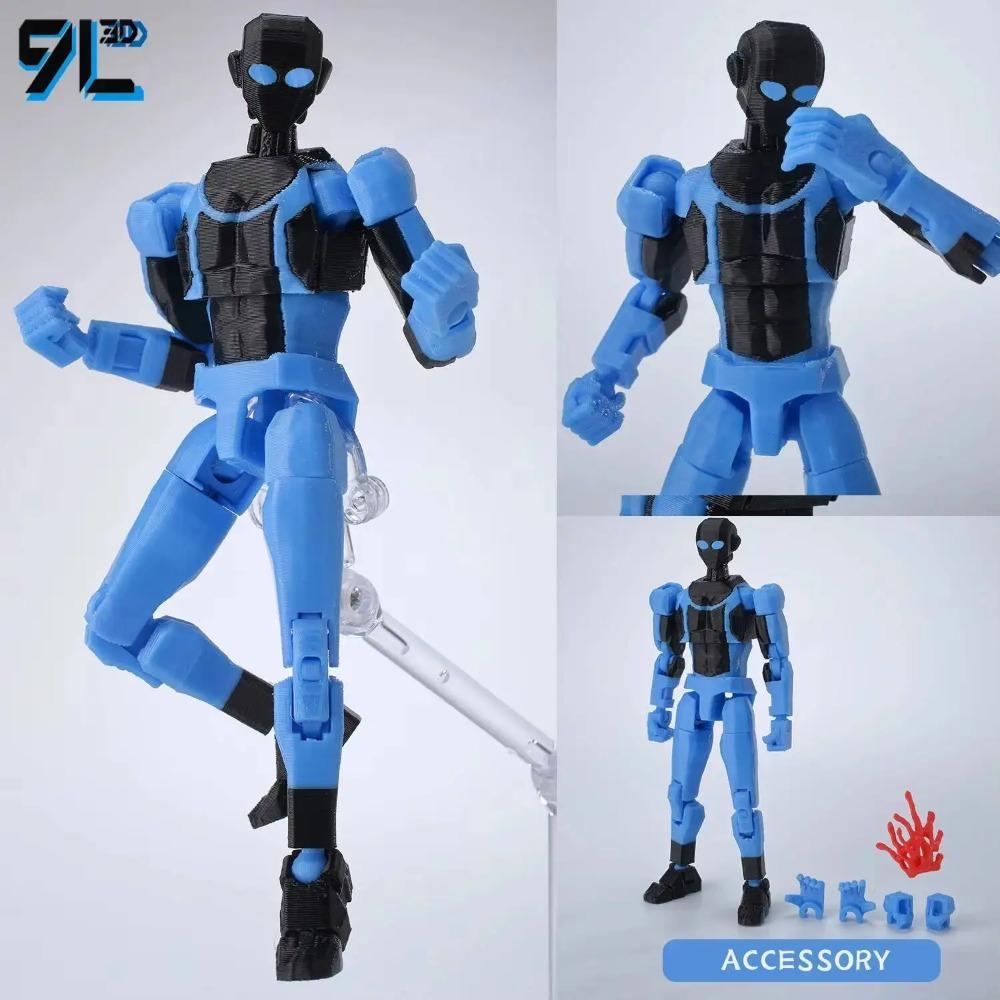 9L3D Dummy13 Lucky13 Непобедимый Мальчик Предательство Аниме Многосуставные Механические Конечности Фигурки Действия Молодежь Титан13 Боевые Игрушки Подарки