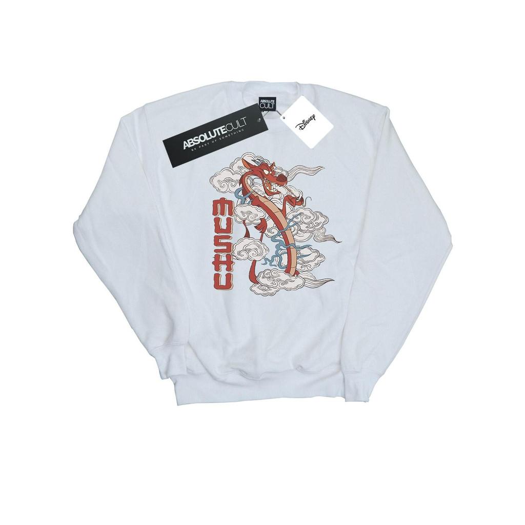 Disney Womens/Ladies Mulan Mushu Dragon Sweatshirt
