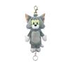 SK Japan Tom and Jerry Plush Reel Key Cover Tom
