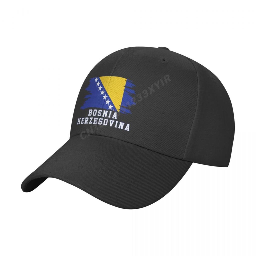 Baseball Cap Bosnia And Herzegovina Flag Cool Fans Wild Sun Shade Peaked Adjustable Outdoor Caps for Unisex Women