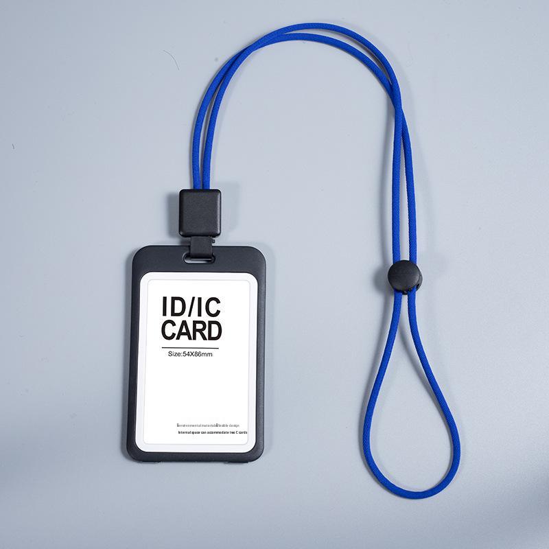 Прозрачный двусторонний выдвижной держатель для бейджа 'Осенний дождь'