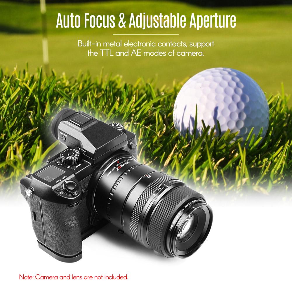 Viltrox DG-GFX 45 мм автоматическое электронное переходное кольцо для удлинительной трубки для макросов