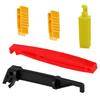 Car Fuse Clips, Set of 5, Car Fuse Extractor, Fuse Replacement/Removal Tool, Insulation Puller with Extractor, Set of 5