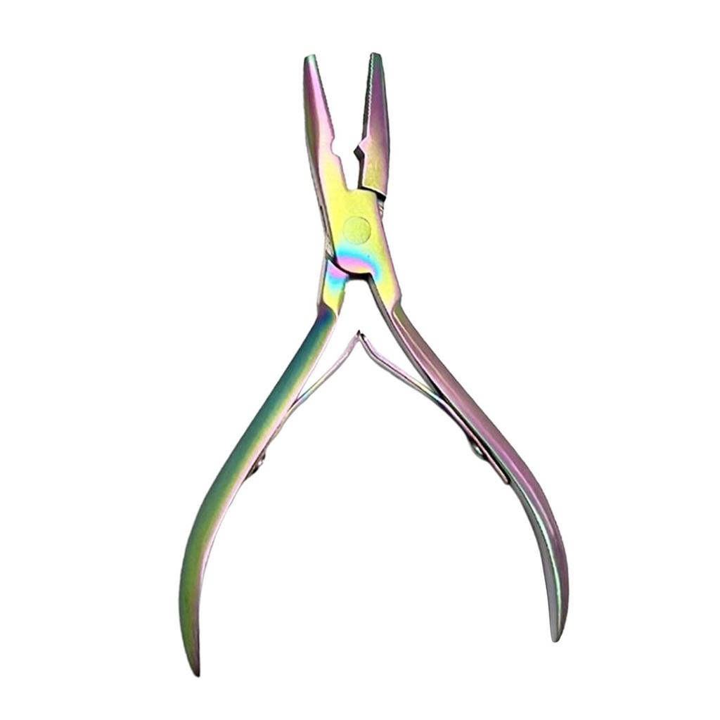 Щипцы для наращивания волос, зажимной инструмент, многофункциональный инструмент для наращивания волос из нержавеющей стали, инструмент для наращивания волос с бусинами, инструмент для салона красоты