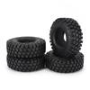 Durable 1.9 Inch Rc Crawler Tires With Aggressive Lugs For 110 Scale Rock Crawlers