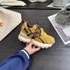 Женские осенние новые дышащие спортивные туфли на скрытой платформе, универсальные повседневные туфли