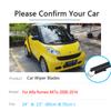 Для Smart Fortwo W451 2008 2009 2010 2011 2012 2013 2014 набор передних и задних щеток стеклоочистителя, лобовое стекло автомобиля
