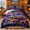The Amazing Digital Circus Custom Name 3Pcs Bedding Set 1 Bed Sheet 2 Pillowcases Bedroom Home Decor