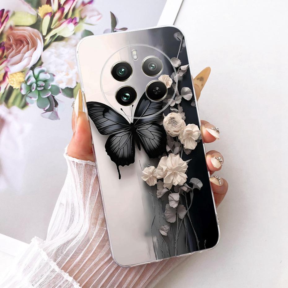 Милый Чехол с Принтом для Realme 12 Pro+ / 12 Pro Мягкий Силиконовый TPU Чехлы для Realme 12Pro Plus 5G Чехлы-Бамперы