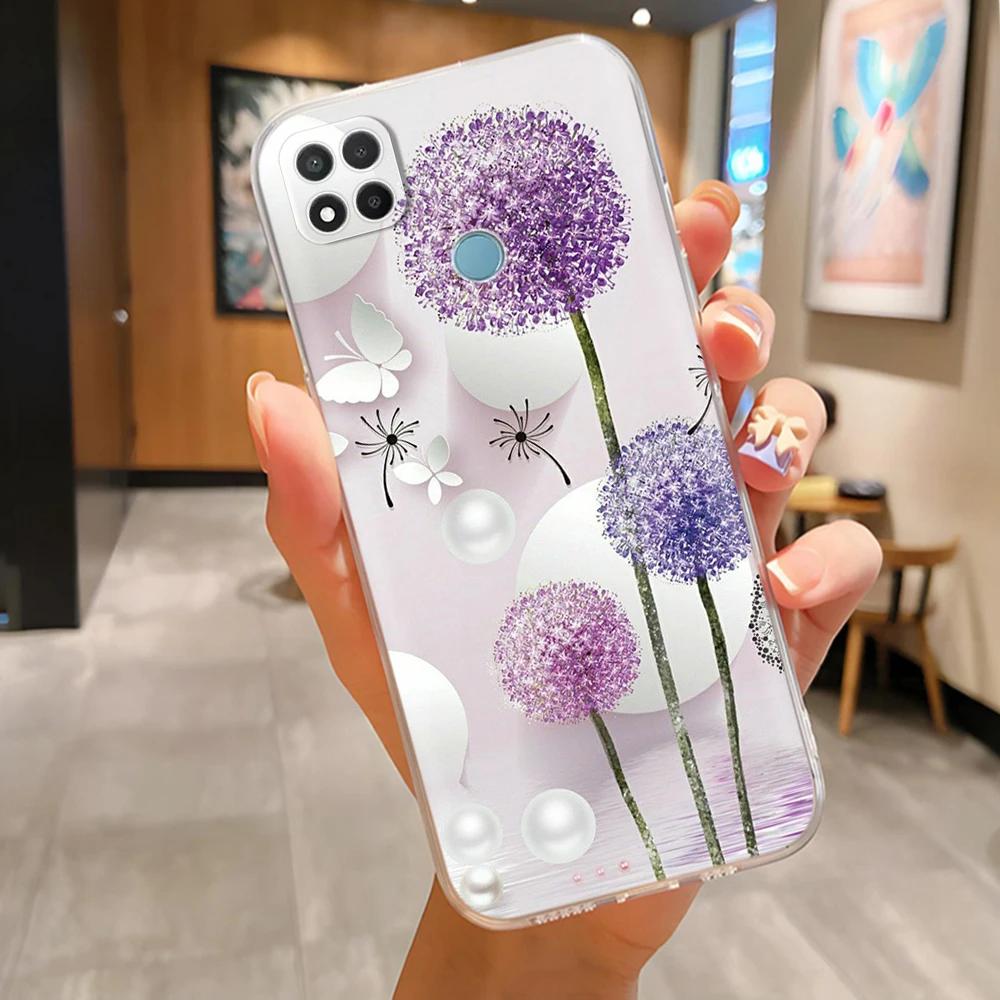 Чехол для Redmi 9C Задняя крышка с рисунком сердца-любовь Для Xiaomi Redmi 9c Чехол redmi9C Мягкий силиконовый ТПУ Чехлы для телефона для Redmi 9C NFC Fundas