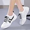 Весна 2024 Новые маленькие белые туфли для женщин с дышащей обувью для папы, кроссовки для отдыха и спорта, кроссовки для бега D0069