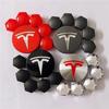 Wheel Center Hub Caps for Tesla Model 3 Y S X 25pcs 29pcs Car Valve Cap Tire Lug Nut Protective Covers Modified Decoration