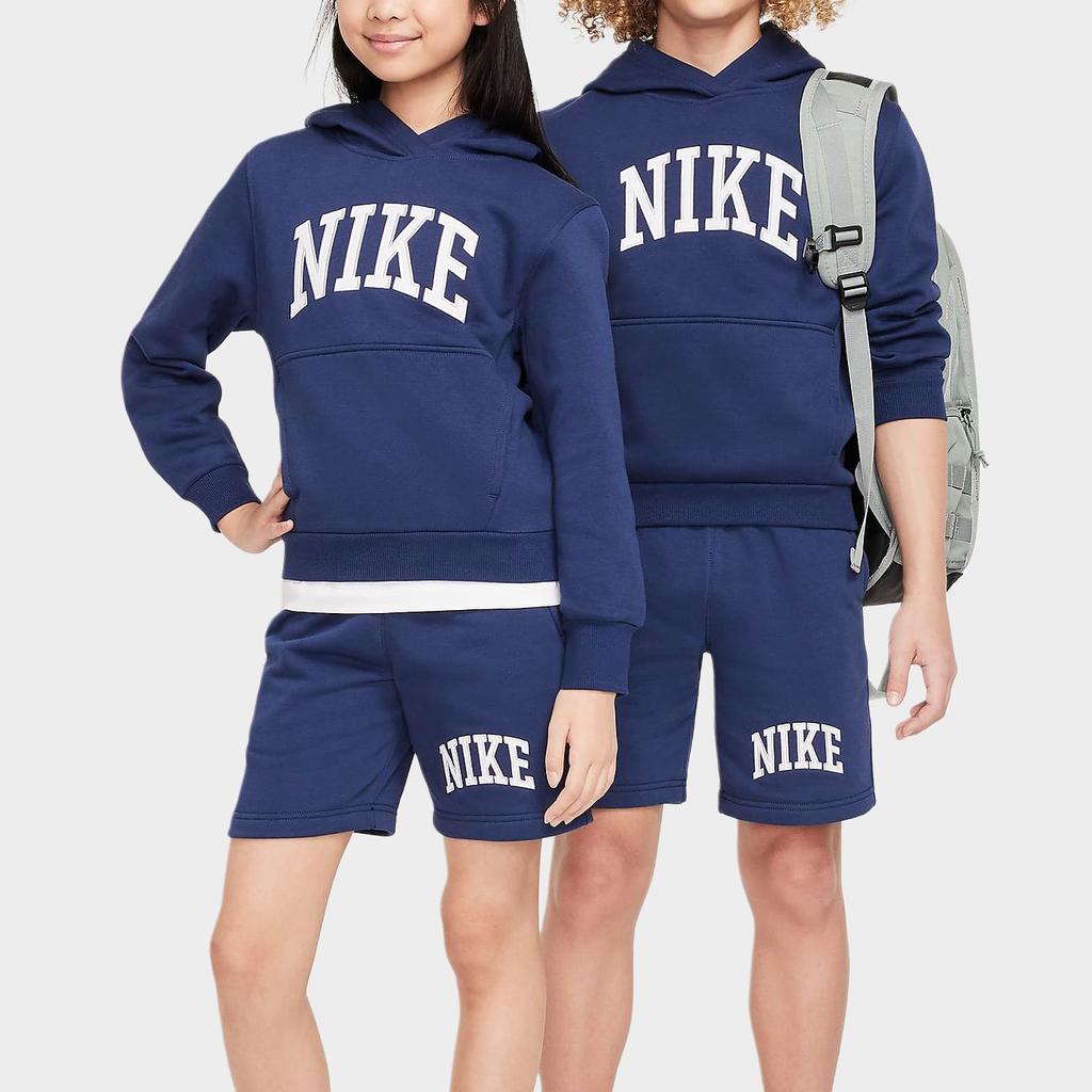 Nike Sweatshirt Midnight Marine Blue/White Teenagers HJ3156-410