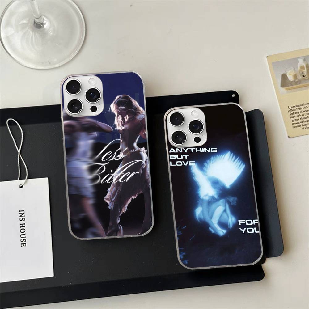 Чехол для телефона певицы Тейт Макрей Для iPhone 17 16 15 14 13 12 11 Plus Pro Max Атласный Цветной Чехол