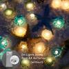 10/20/30 светодиодных гирлянд Ракушка Звезда Морская Звезда Подводная Сказочная Гирлянда Тема Русалки День Рождения Свадебная Вечеринка Украшение