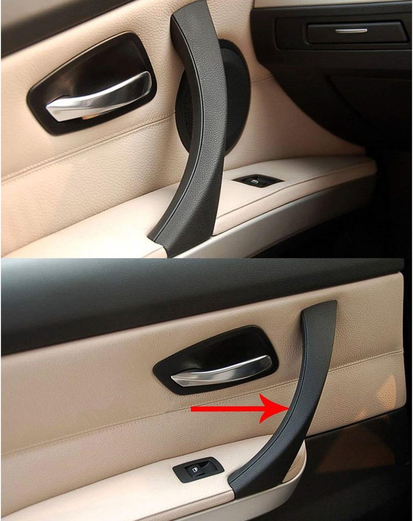 Накладка на внутреннюю ручку двери салона автомобиля с левой стороны для BMW 3 серии E90 E91 E92