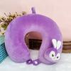 Stitch Cartoon U Neck Pillow Memory Foam Travel Cushion For Office Napping