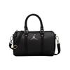 Jordan Small Duffle Bag Leather Crossbody Bag Black Jordan DR5595-010