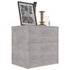 VidaXL Bedside Tables 2 Pcs Concrete Grey 40 X 30 X 40 Cm Chipboard