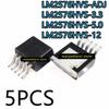 5 шт. LM2576HVS-5.0V/3.3V/12V/ADJ TO-263-5 Понижающий преобразователь напряжения микросхема 5В стабилизатор напряжения понижающий модуль