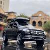 1/32 Scale Benz GLS580 Diecast Car Model Toy, Pull Back Toy Vehicle with Sound and Light for Kids Toddler Boys Girls Gift Collection