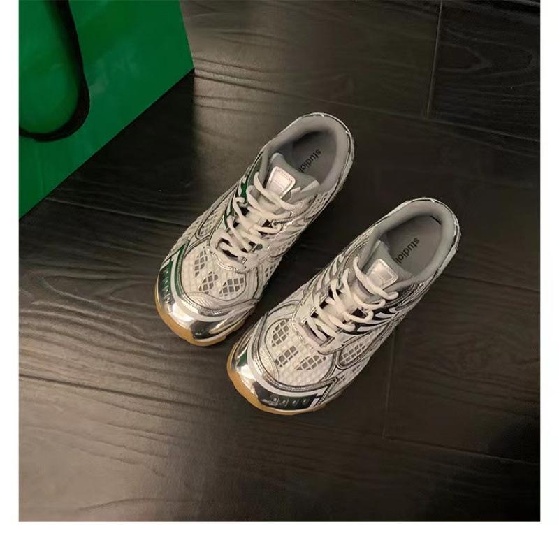 Lace Forrest Gump Shoes Women's Sports Shoes Soft Leather 2025 New Popular German Training Shoes Platform Mesh Running Casual Shoes