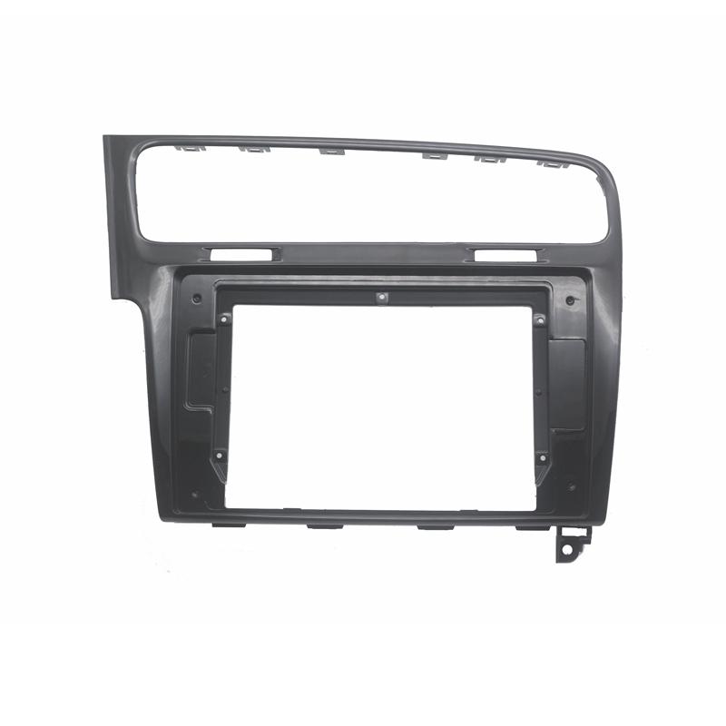 Car Radio Frame Kit For Volkswagen Golf 7 LHD 2013 2014 2015 2016 2017 Auto Stereo Install Dash Panel Fascia Bezel Faceplate