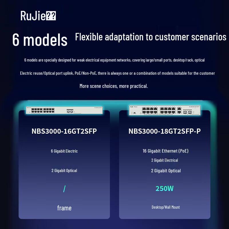 Ruijie 18-Port Gigabit PoE Layer 2 Managed Switch