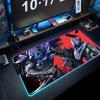 Omen valorant Коврик для мыши RGB Игровой коврик для мыши Большой светодиодный коврик Настольный коврик для ПК Светящийся коврик для мыши Большие коврики для клавиатуры Настольный ковер С