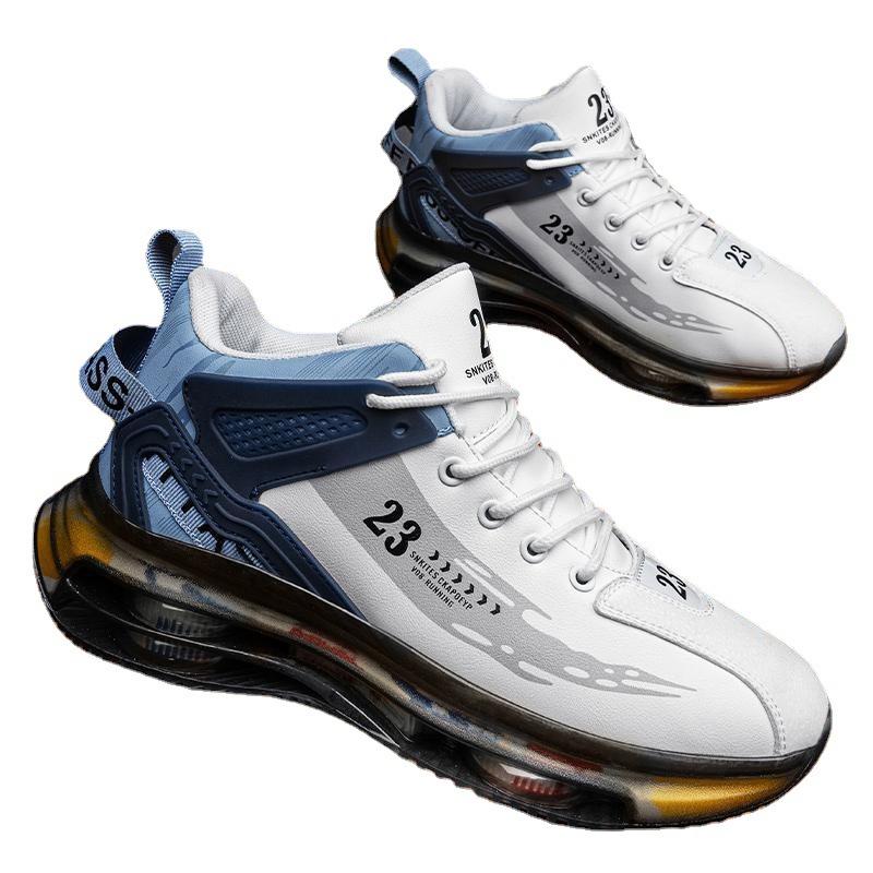 Air Cushion Sports Running Shoes Men's Women Outdoor Sport Sneakers Comfortable Athletic Trainers Walking Soft Jogging Footwear