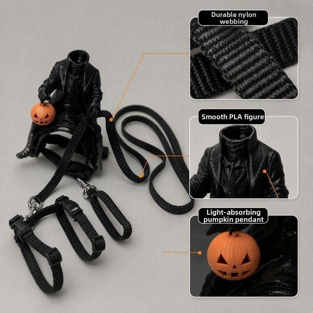 Creative Halloween Pet Costume 3D Cat Saddle Costume Anime Cosplay Cat Rider Costume Pet Clothes