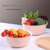 Zheji Double-Layer Plastic Draining Basket Set
