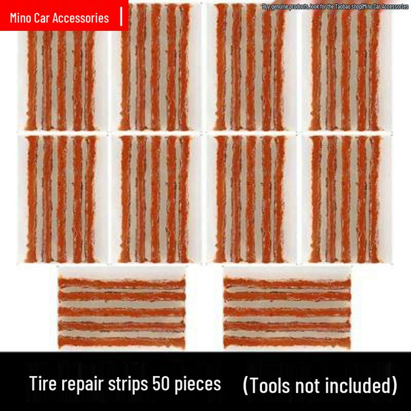 Набор быстрых резиновых полосок для ремонта шин для автомобилей, мотоциклов и электромобилей