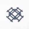 Train Track Accessories Left And Right Oblique Cross Track Small Particle Building Block Train Track Train Assembly Scene