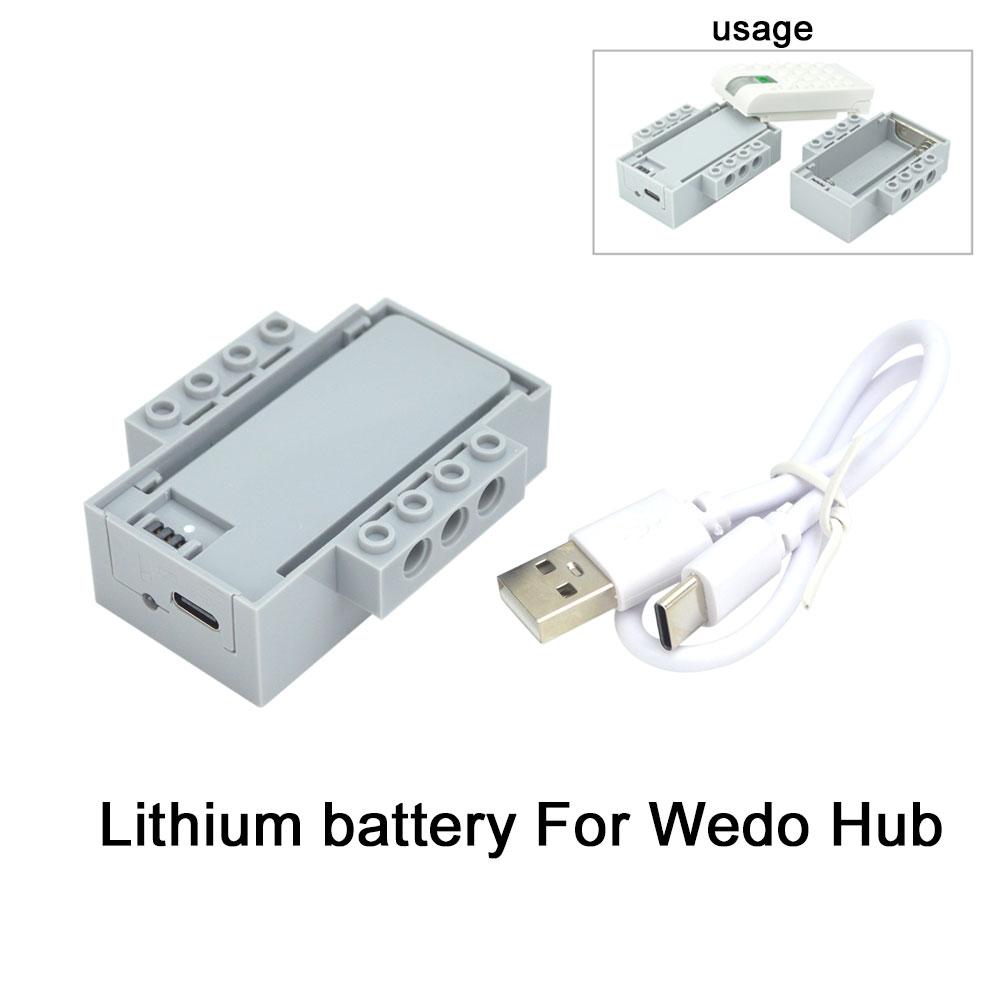 Электрический набор деталей PF Fit for Wedo 45300 Hub и программное обеспечение WeDo 2.0 Fit for MEDIUM MOTORS 21980 45303 Игрушки Leduo