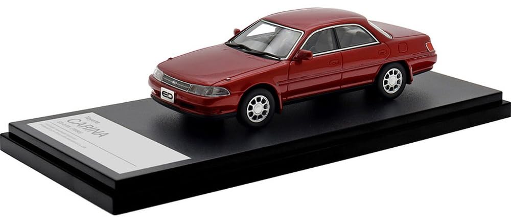 Inter Allied Hi Story 1/43 Scale Toyota CARINA ED 2.0X (1990) Red Mica Finished Model HS475RE