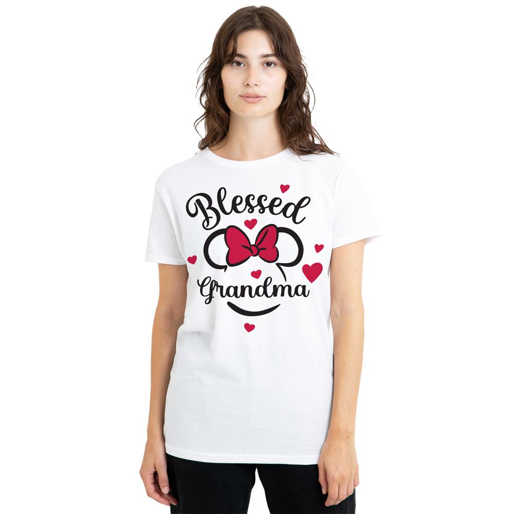 Minnie Mouse Унисекс футболка для взрослых "Благословенная бабушка"