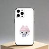 Милый музыкальный кот Чехол для телефона Для iPhone 17, 16,15,14,13,12,11 Plus,Pro Max, Другие Мягкий черный чехол