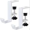 JUJUGO Headphone Set of Table Hanging Table Convenient Easy To Load Capacity 10KG Stand, 2, Hook, Screw-on Clamp, Hook, Item, Install,