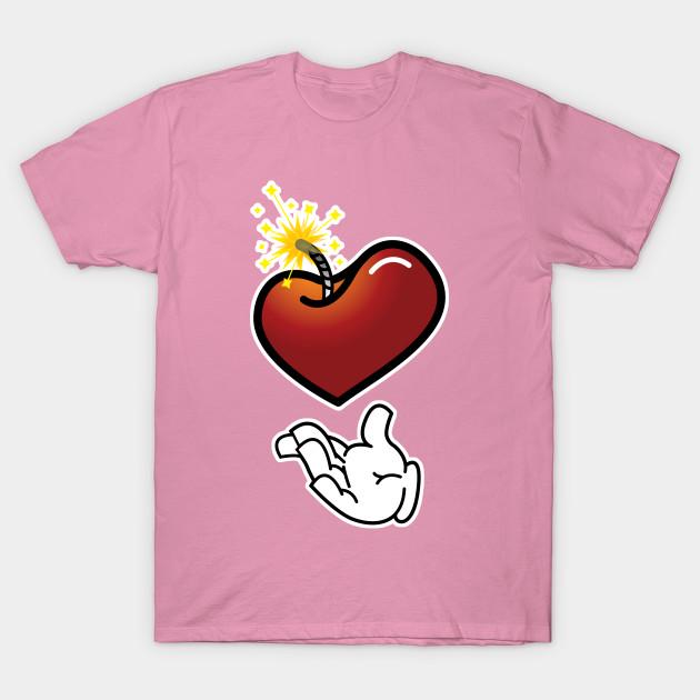 Футболка женская LOVE Is Tha Bomb Harajuku Print Kawaii футболка летняя женская футболка с коротким рукавом топ футболка