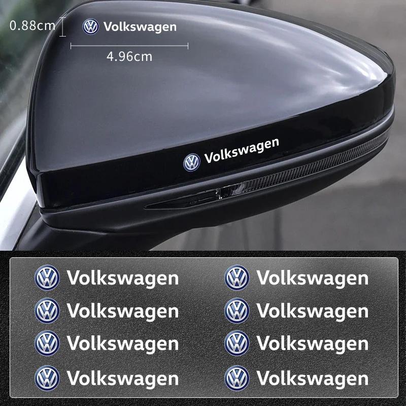 VW Для Volkswagen Модные Наклейки с Логотипом Автомобиля Металлический Значок Декор Наклейки Аксессуары Для Volkswagen CC R-Line GTI T5 Golf T-ROC Pol