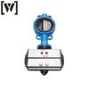 Cast Iron Soft Seal Pneumatic Wafer Butterfly Valve