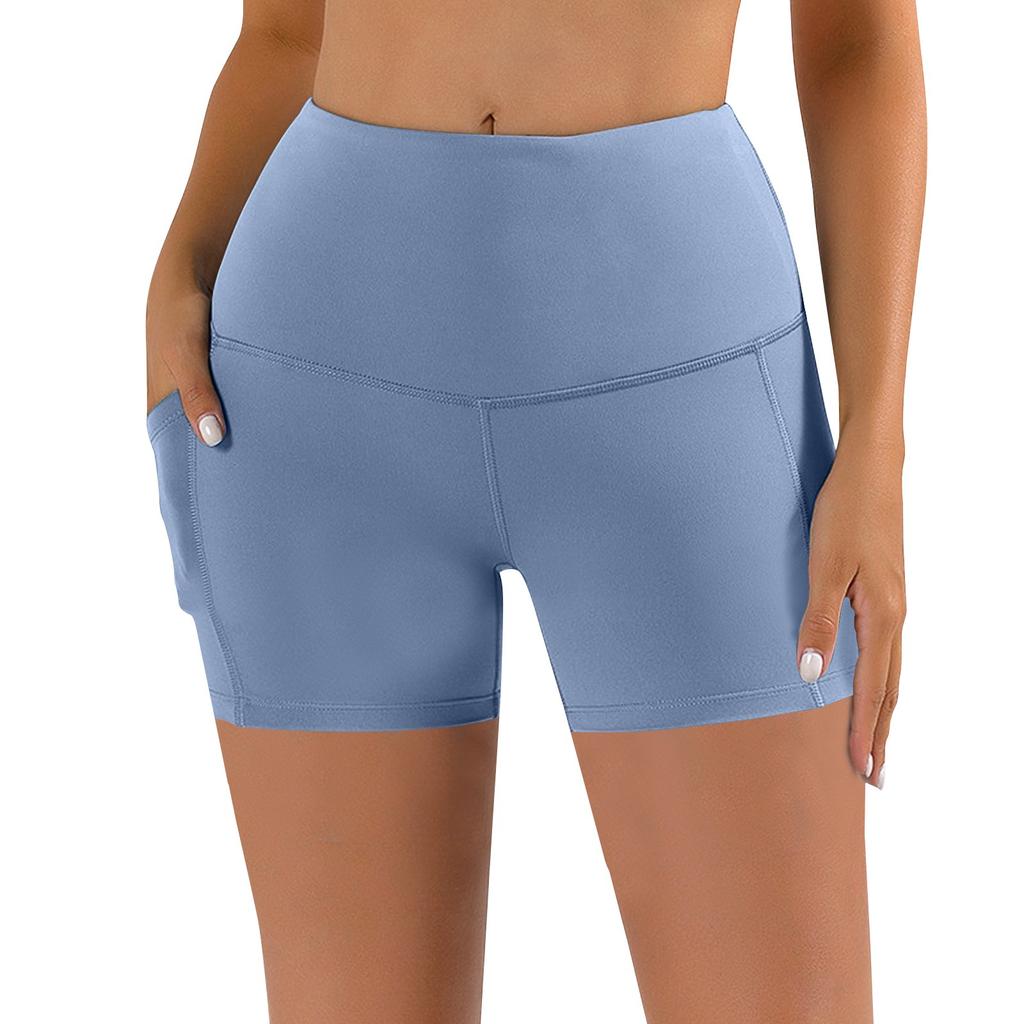 Women's Thin High Waisted Abdominal Tightening Double Layered Yoga Pants