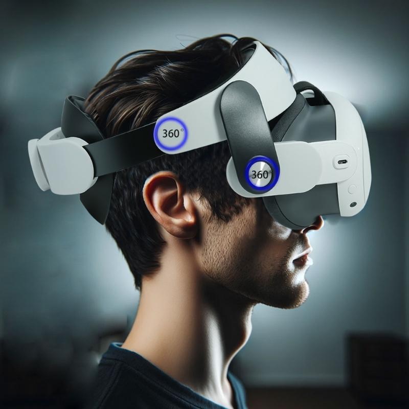 Новые VR-аксессуары Дышащий сменный ремешок Регулируемый ремешок для головы для 3 оголовья