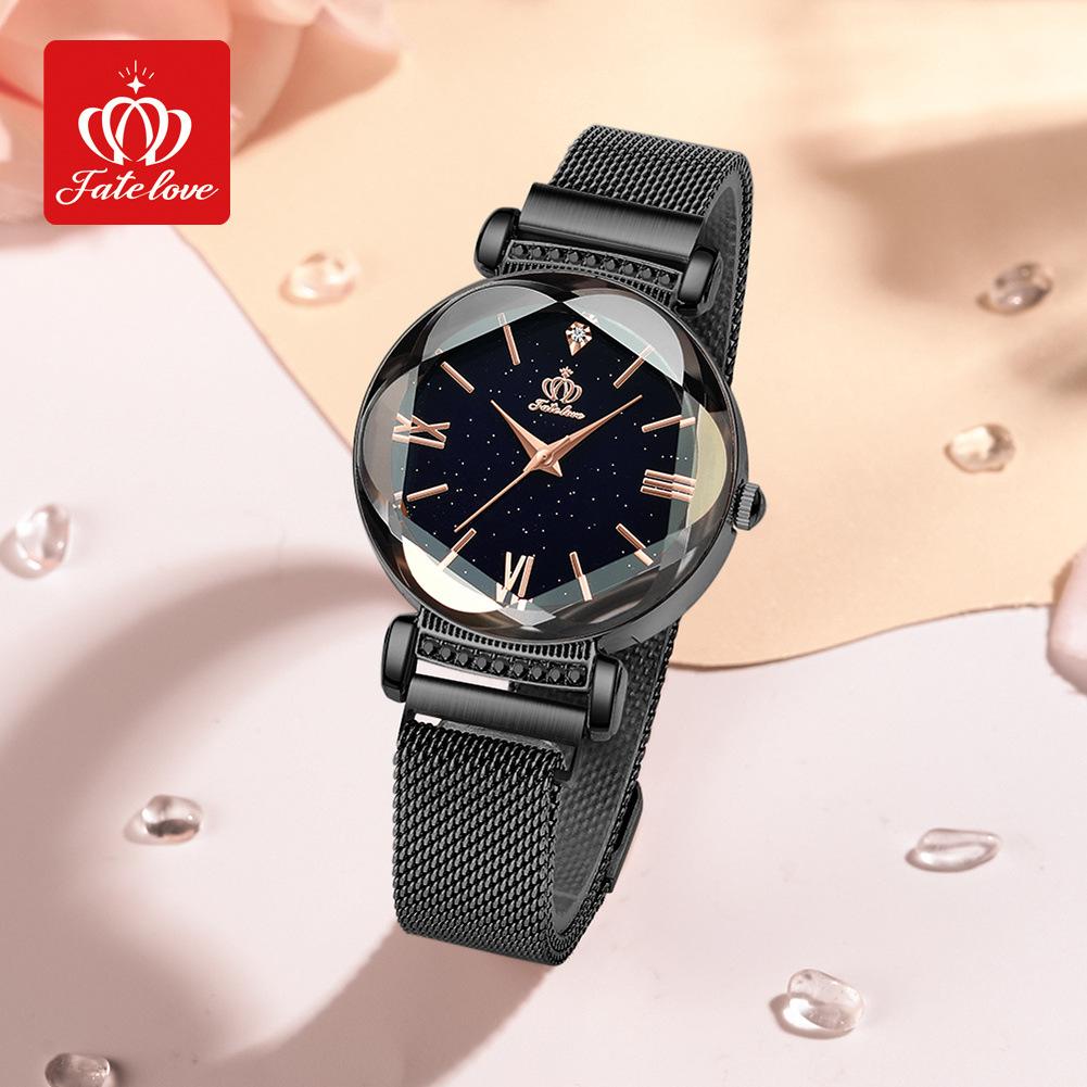 Часы Starry Sky Edge Кварцевые часы Тренд Водонепроницаемые Женские часы
